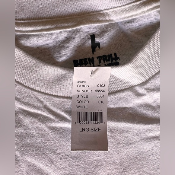 BEEN TRILL MALL RATZ Large L TEE TSHIRT Virgil Kanye West Ye Heron Preston - Picture 3 of 4